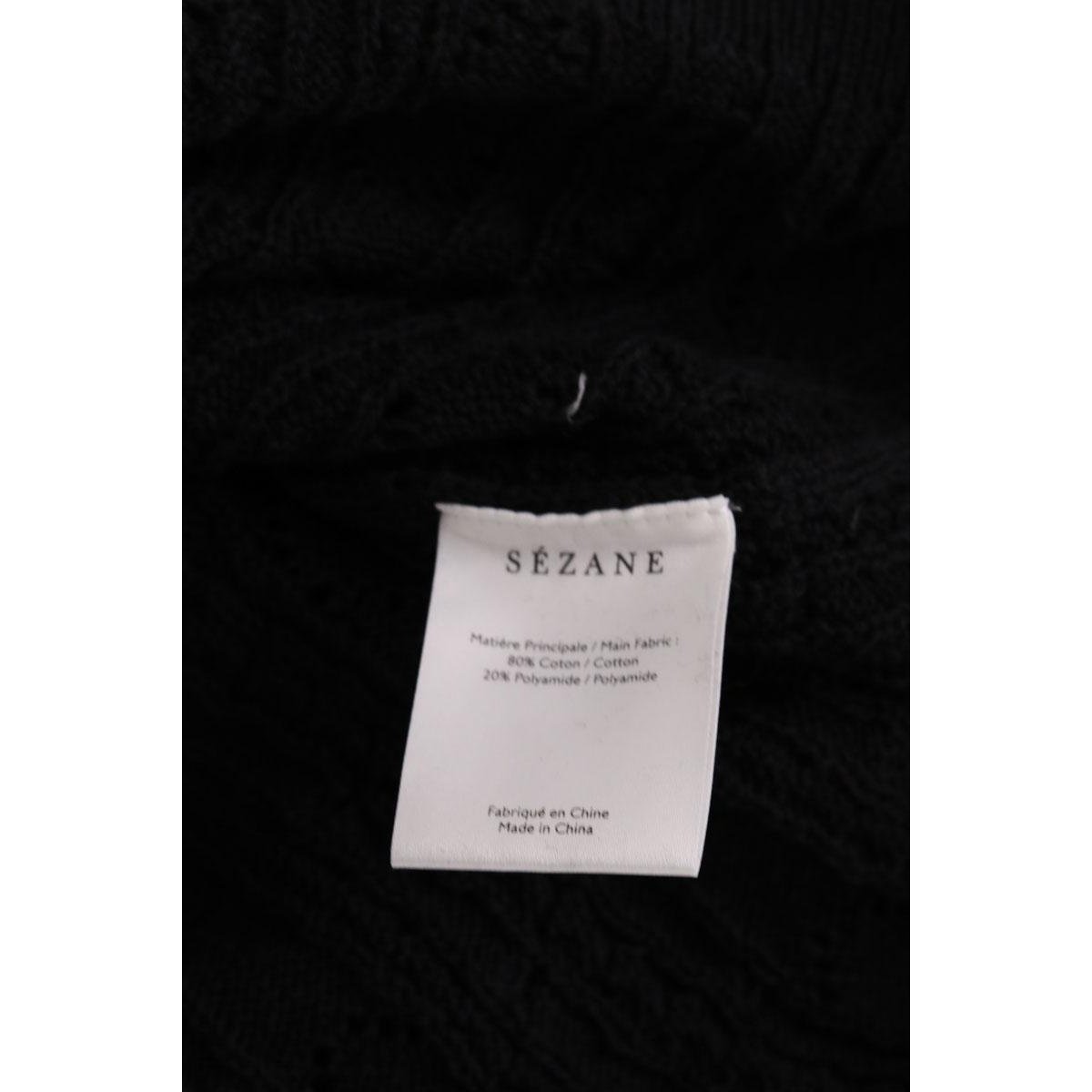 Pull - Très Bon État noir, SEZANE