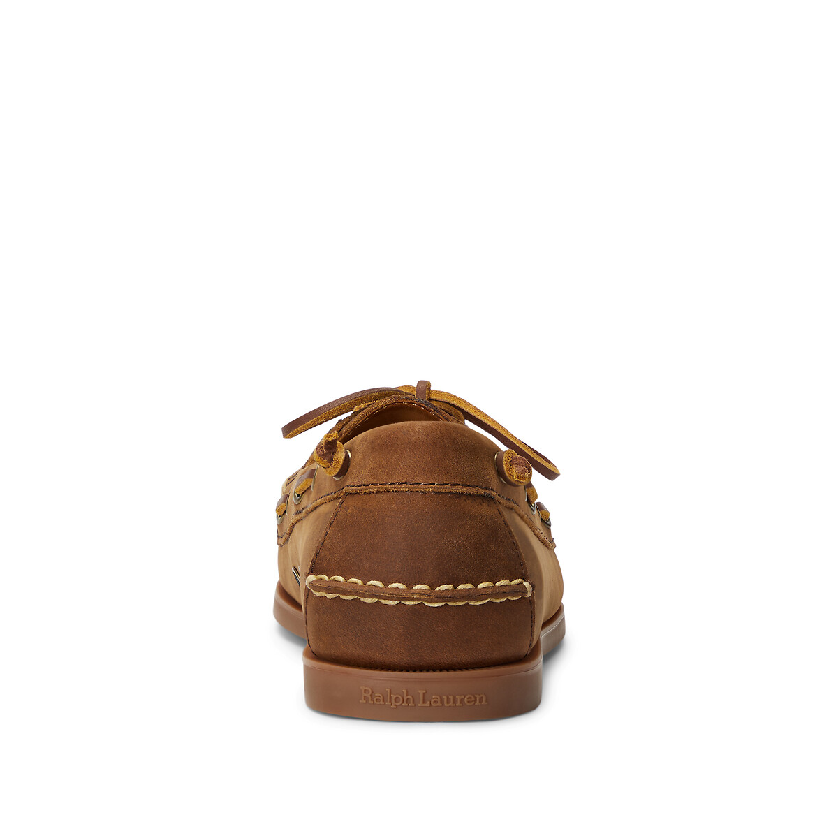 Chaussures bateau en cuir Merton Boat marron, POLO RALPH LAUREN
