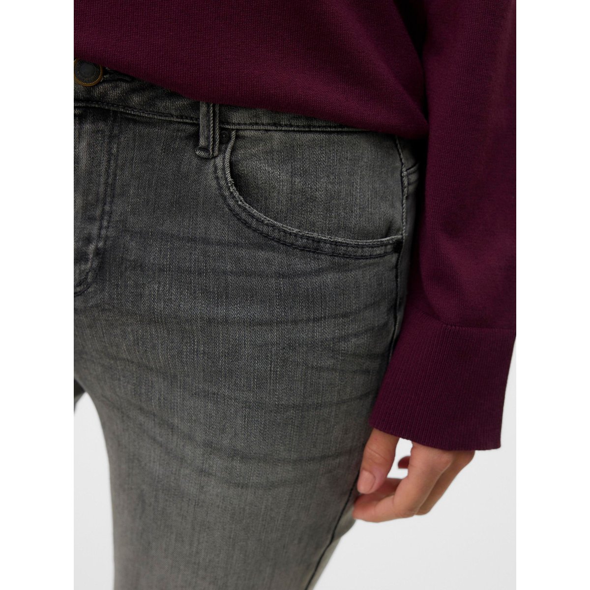 Jean Flared medium grey denim, VERO MODA