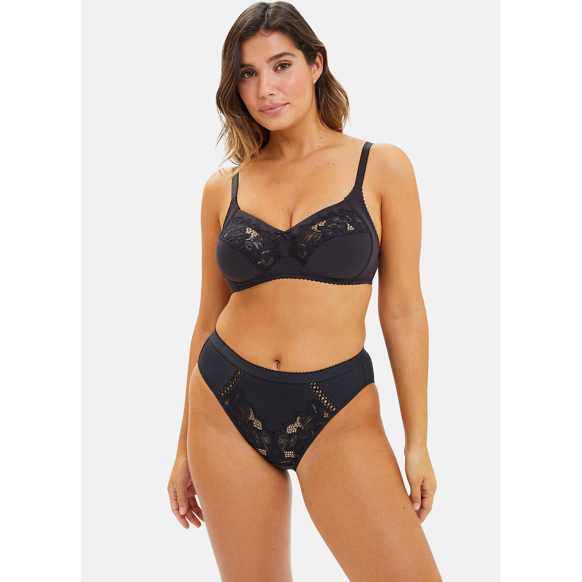 Coton D'Arum Bra Without Underwiring black, SANS COMPLEXE