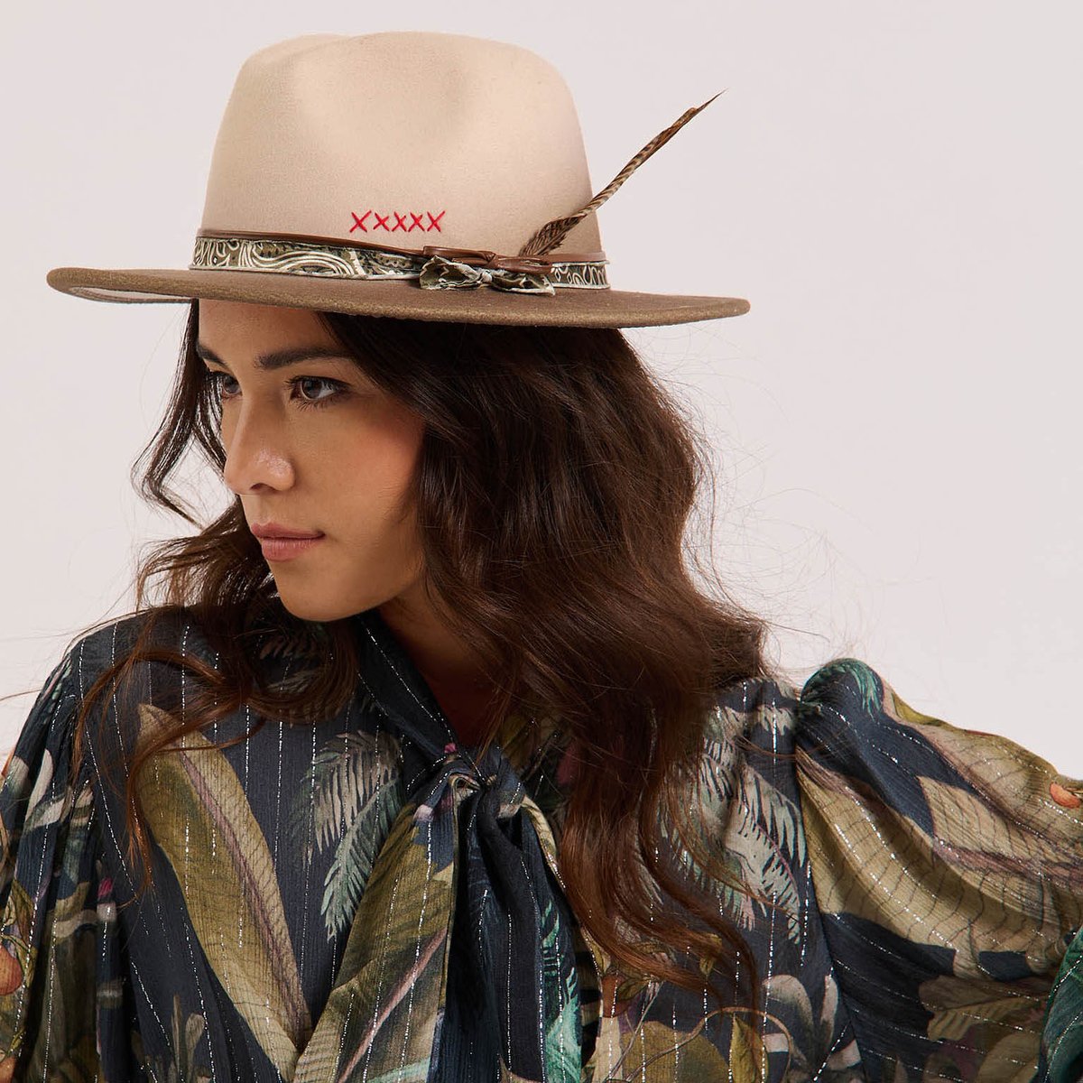 Chapeau en feutrine réglable BOYCE blanc, WILD