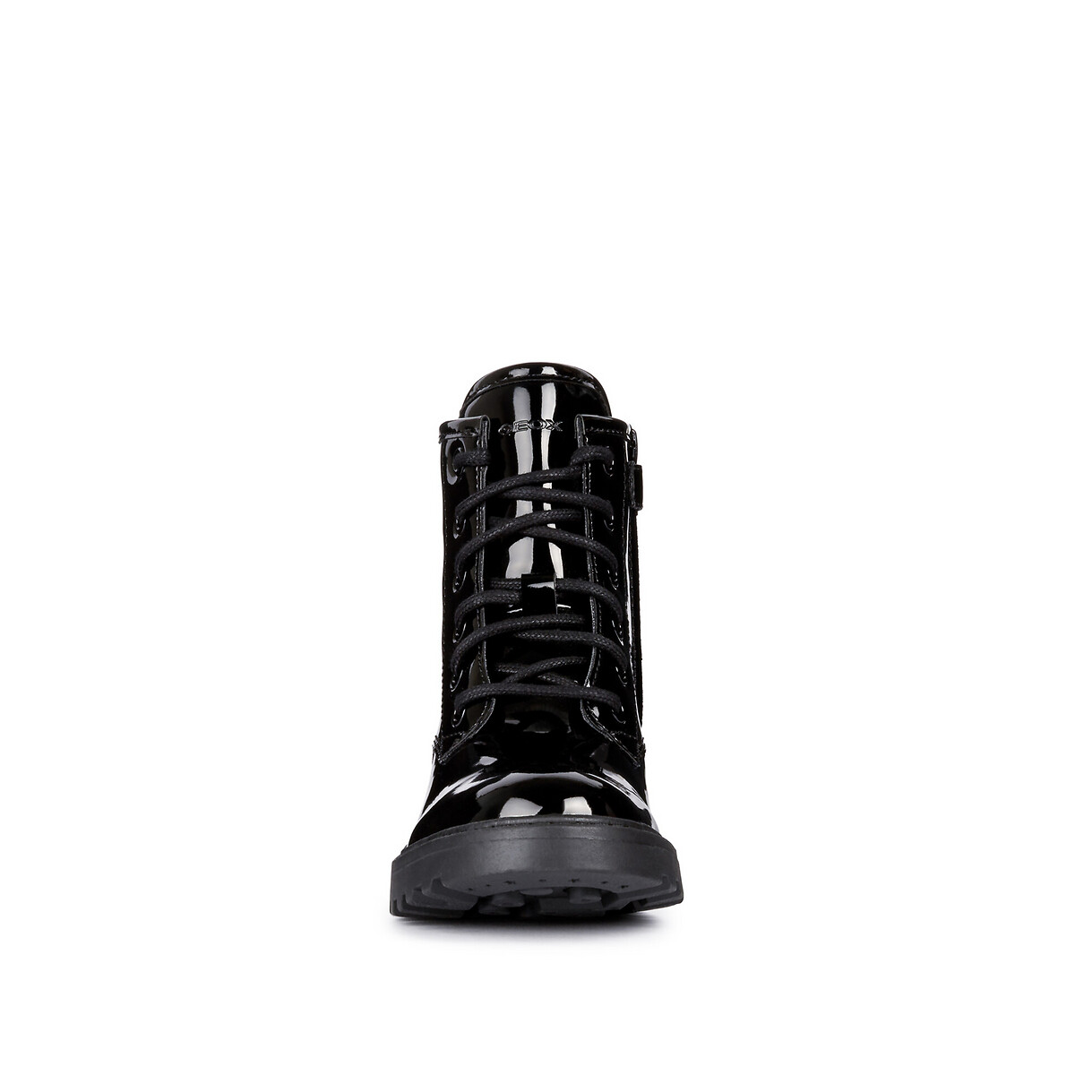 Boots Casey noir verni, GEOX