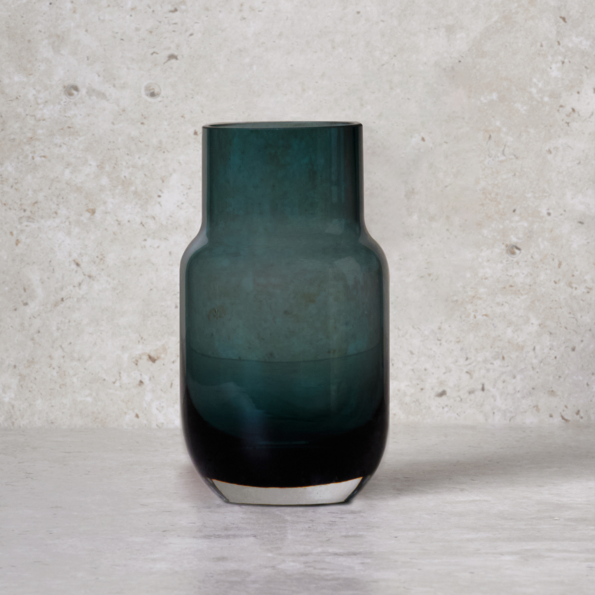Vase décoratif en verre H12 Bottle vert, SIA DECO