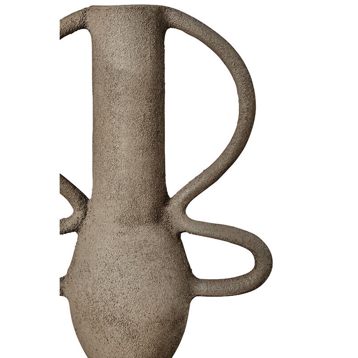 28cm Deriva Small Textured Vase in Grey grey, FIFTY FIVE SOUTH
