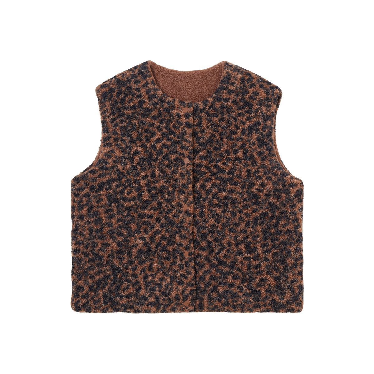 Gilet sans manches réversible camel, BONOBO