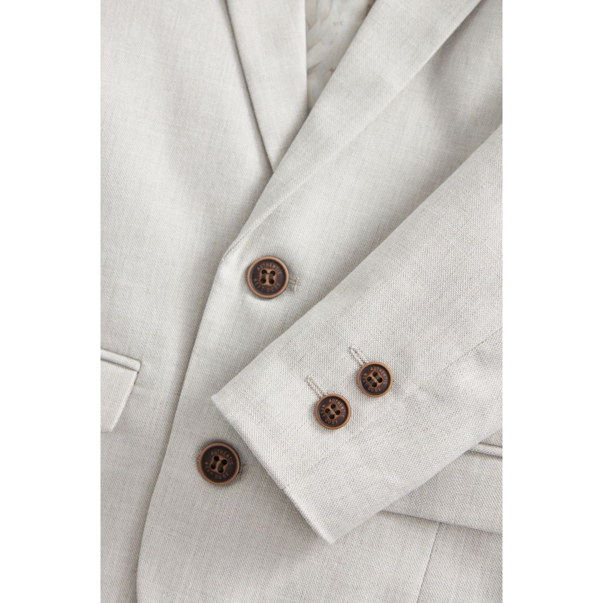 Blazer coupe classiaue et mi-longue naturel, NEXT