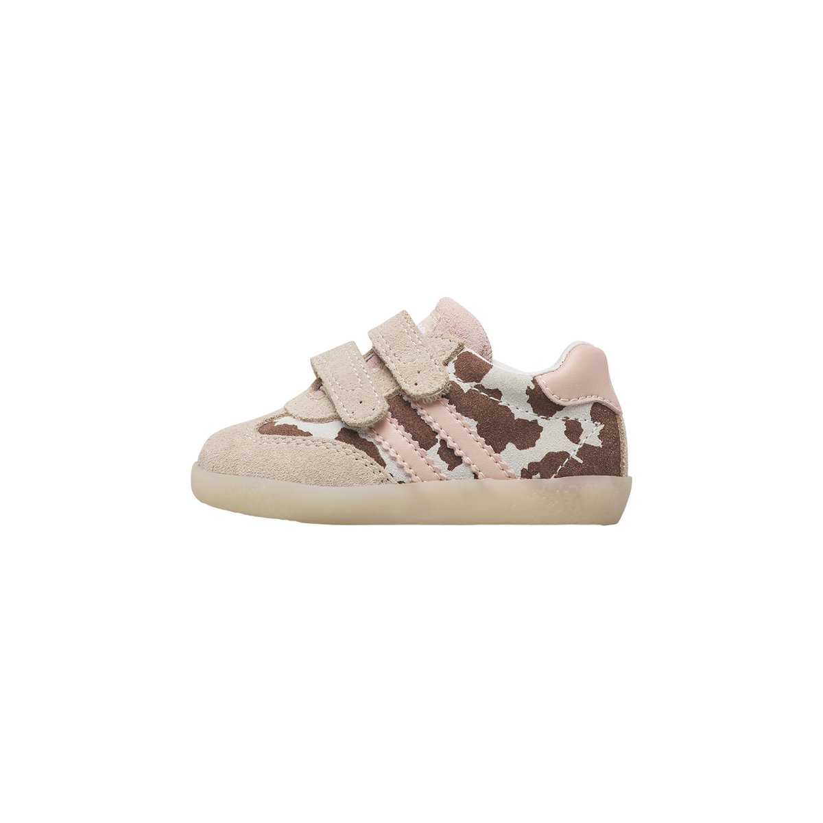 Baskets en cuir et suède VIMBY VL. beige-marron, FALCOTTO