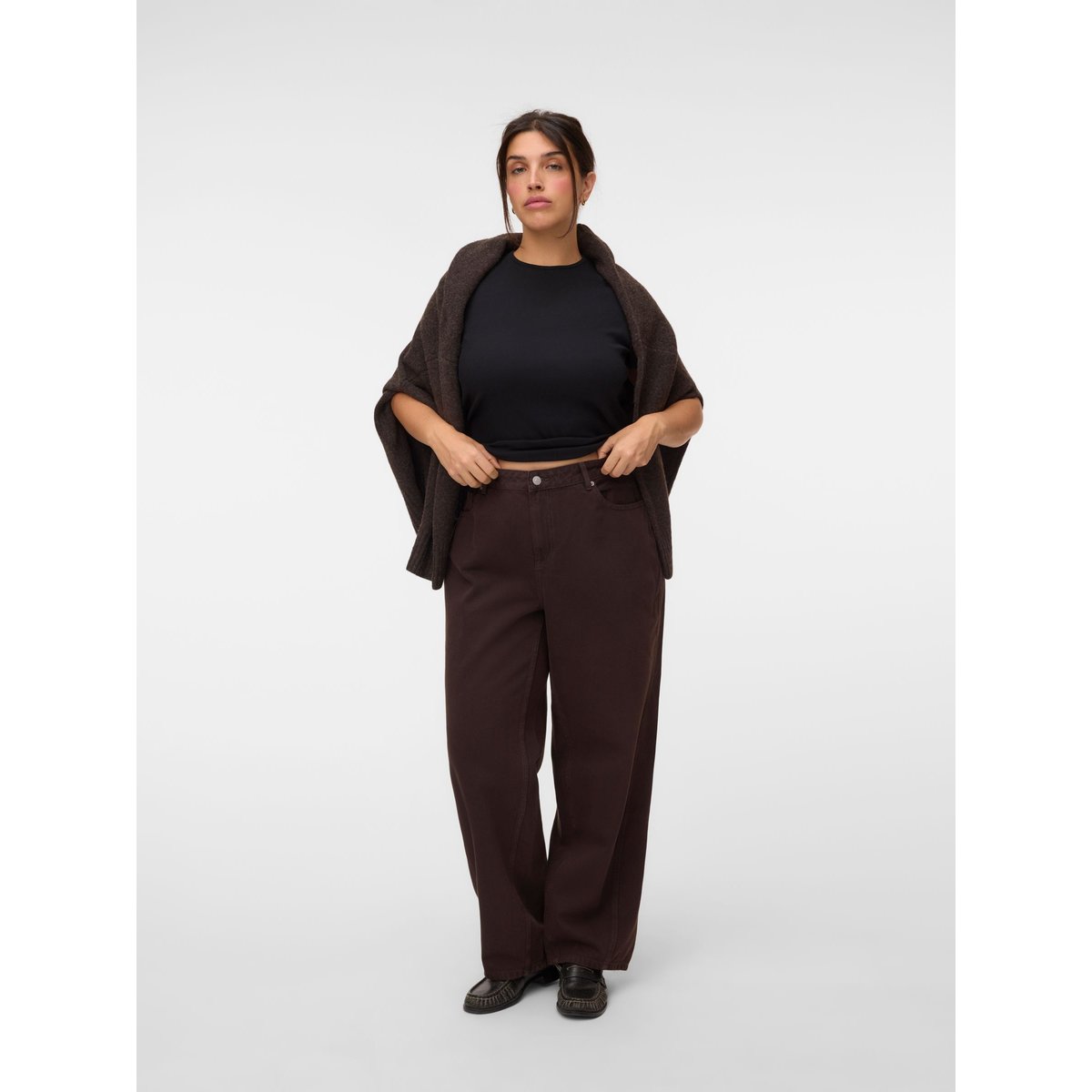 Jean marron - chocolate torte, VERO MODA