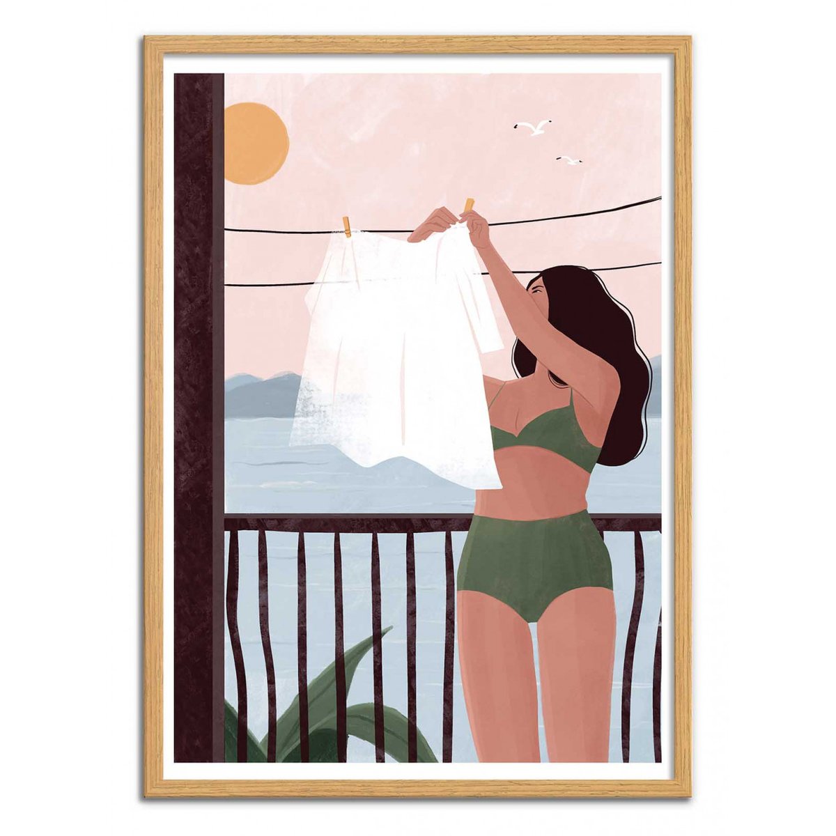 Affiche d'art - Perfect day - Maja Tomljanovic affiche d'art, WALL EDITIONS