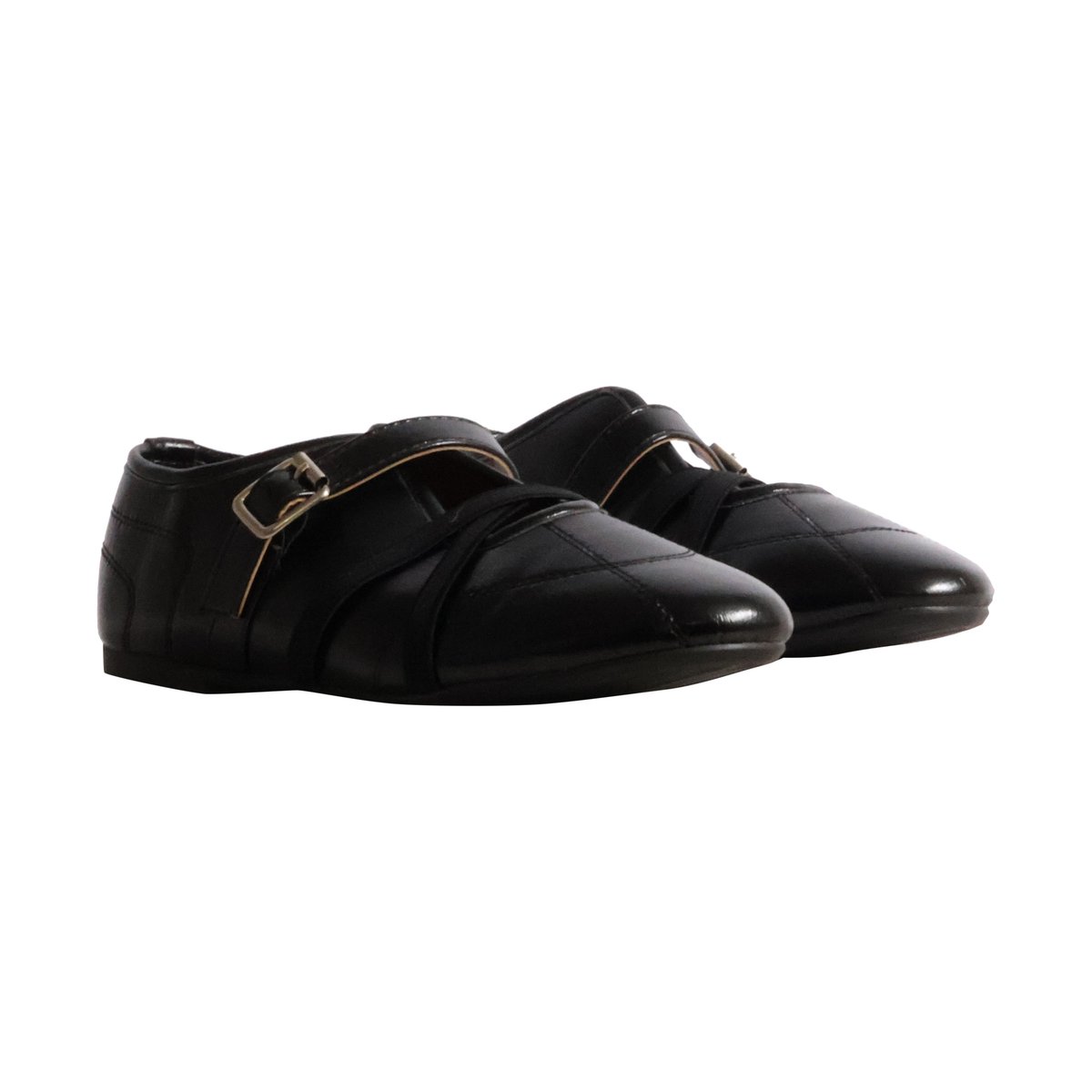 Ballerines à Brides R And B noir, ENZA NUCCI