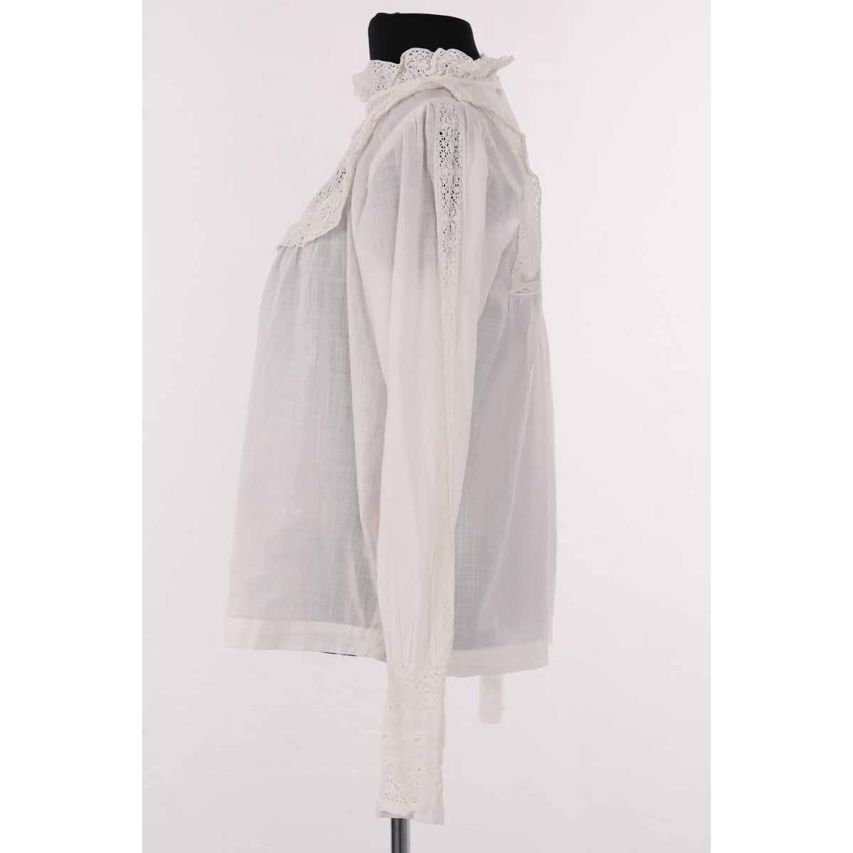 Blouse - Très Bon État blanc, SEZANE