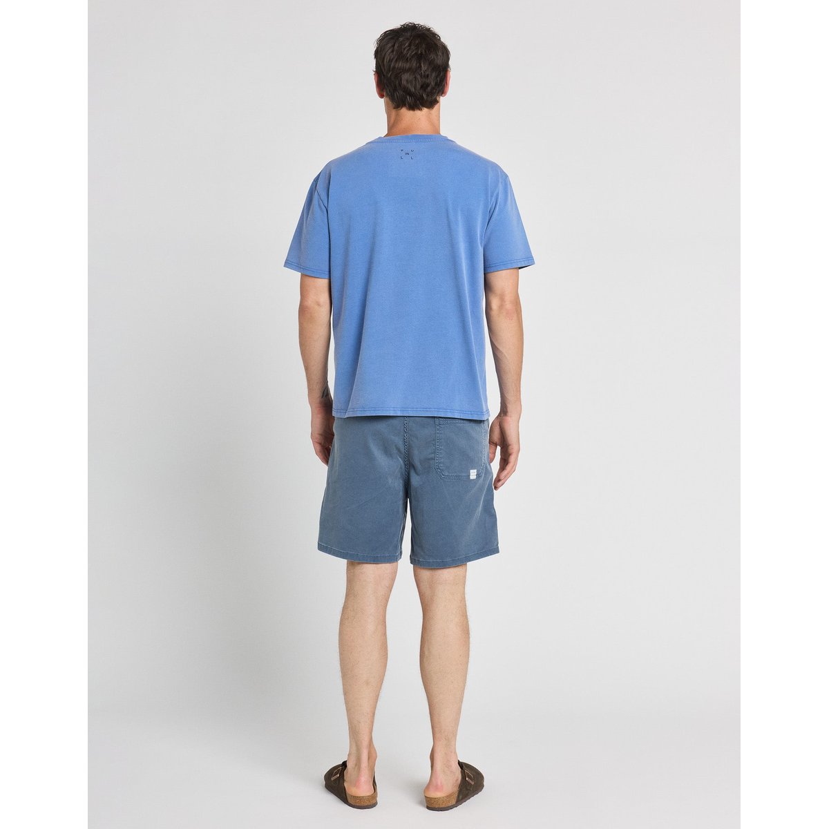 SHORT LOOSE DRESS bleu délavé, PULLIN