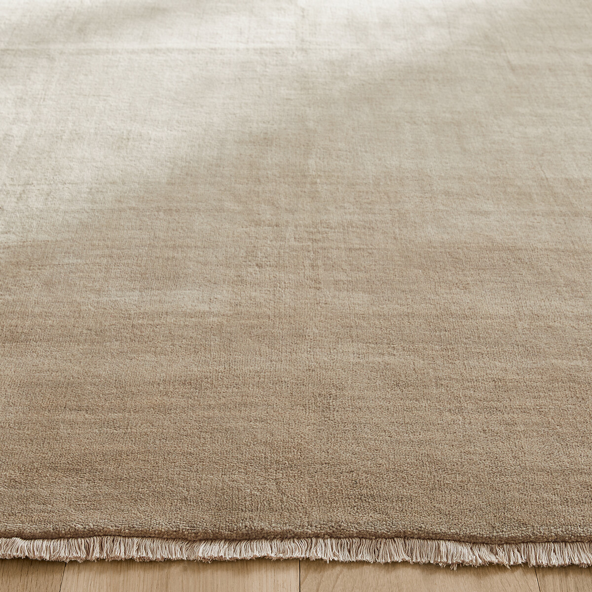 Hotep Hand-Knotted Wool Rug oatmeal, AM.PM