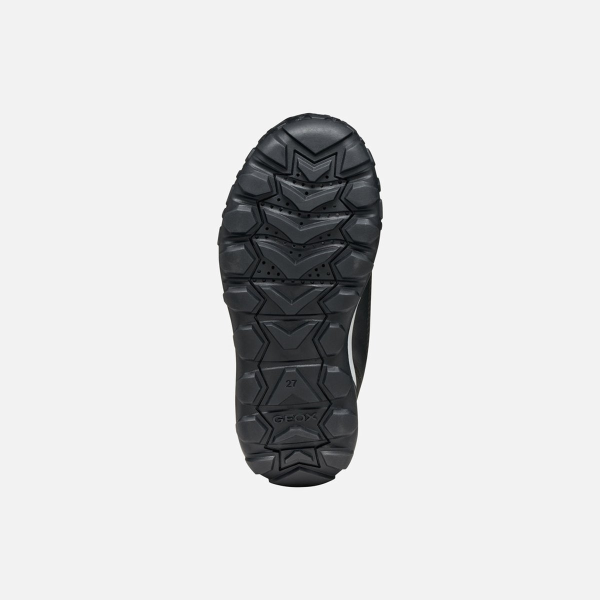 Bottes Et Bottines J TREKKYUP B ABX bleu marine/citron vert, GEOX