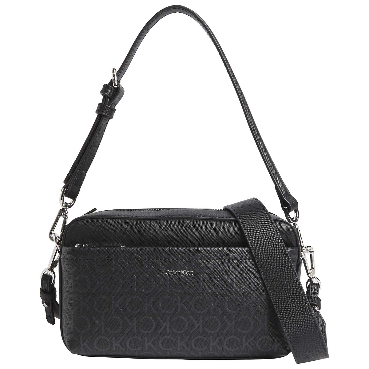 Crossbody camera bag with top handle black Calvin Klein La Redoute