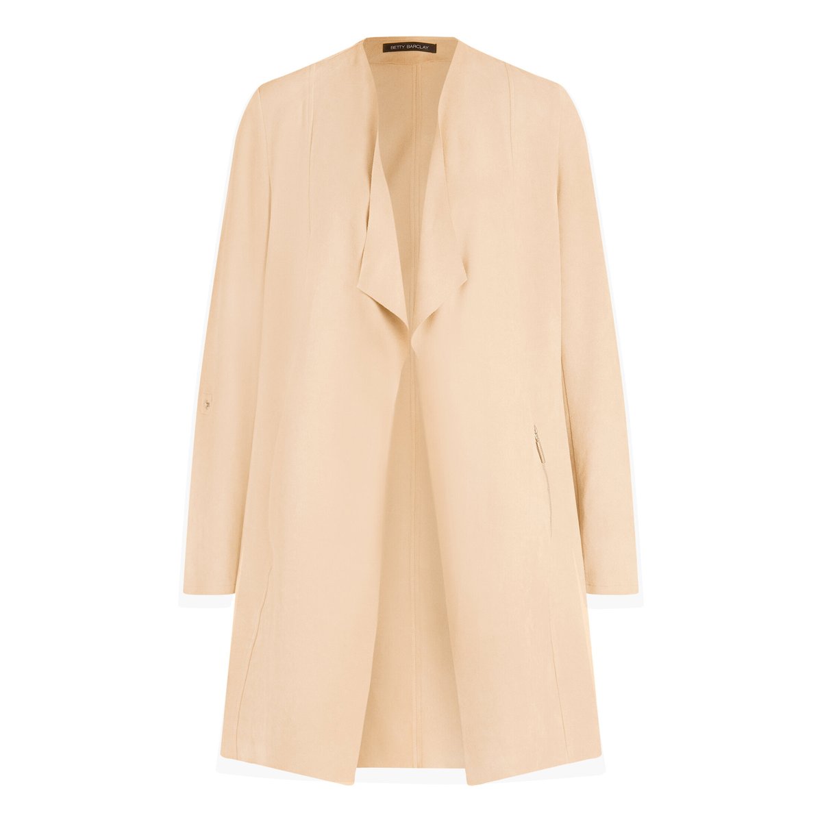 Veste blazer sans fermeture beige, BETTY BARCLAY