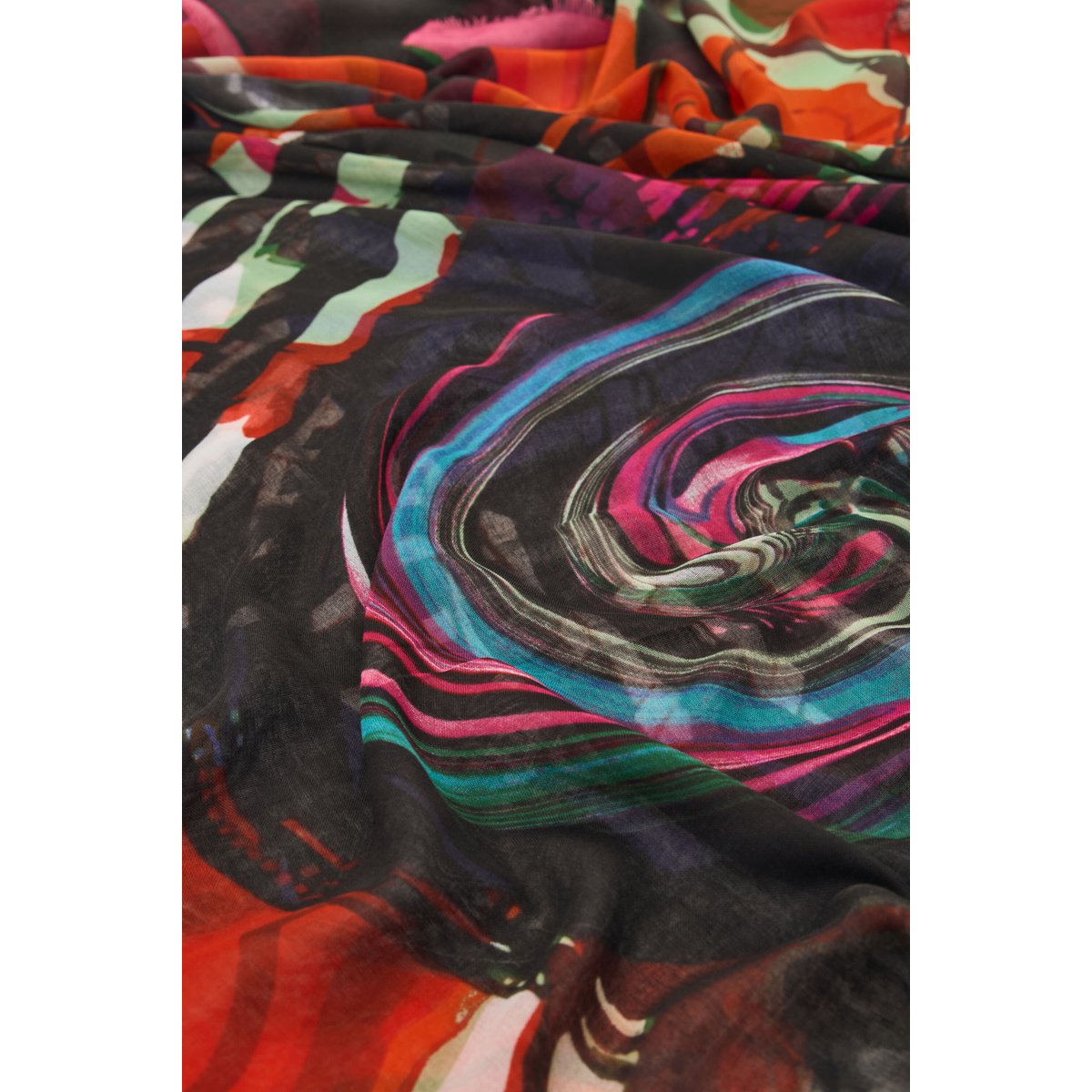 Foulard imprimé Lacroix multicolore, DESIGUAL