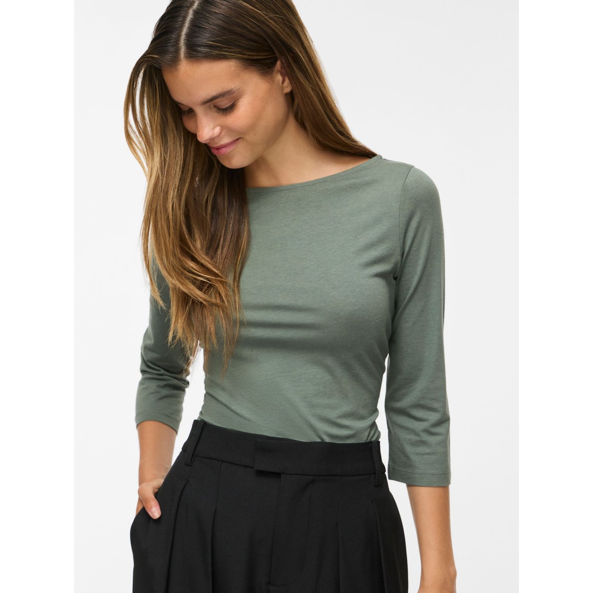 Top Manches 3/4 laurel wreath, VILA