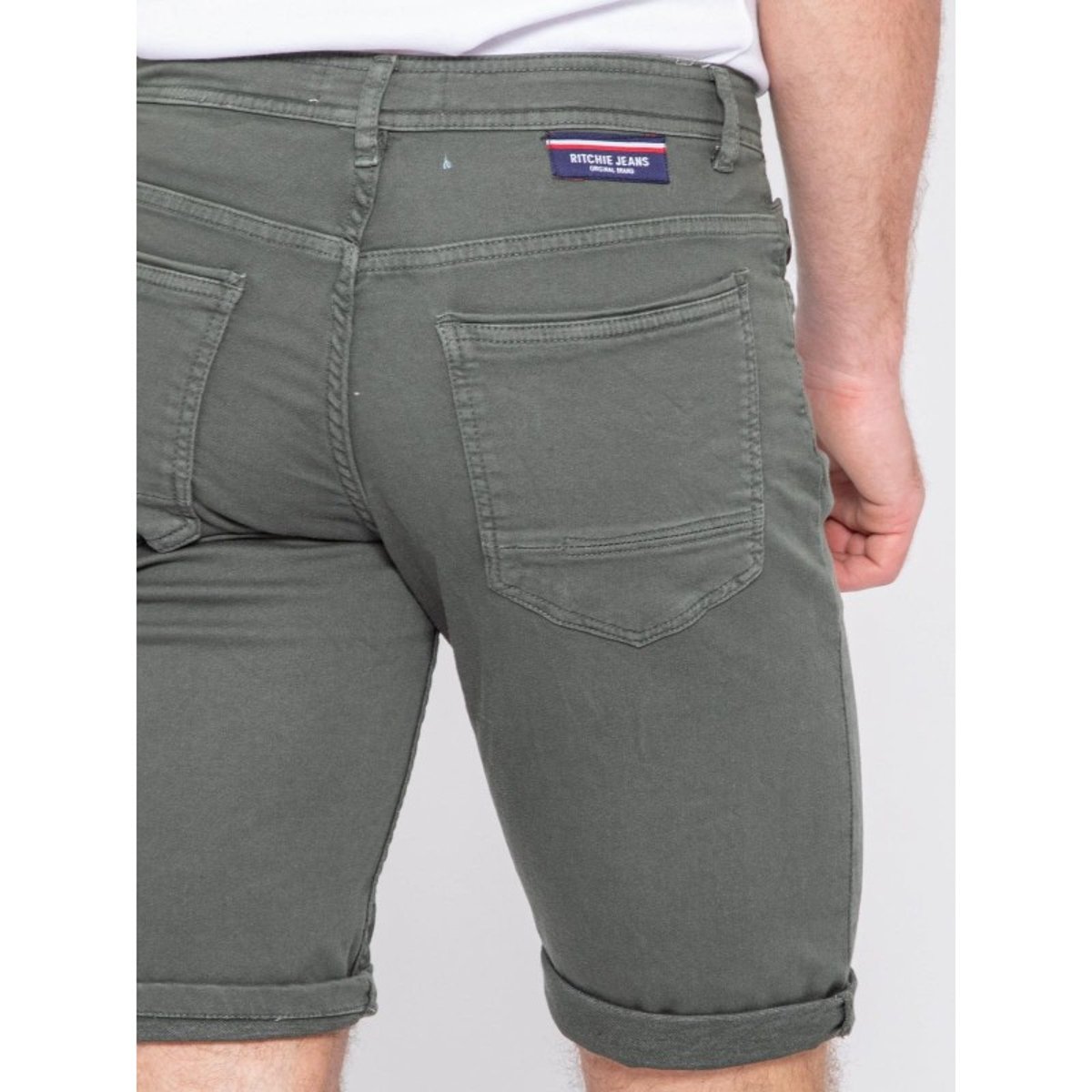 Bermuda Chino Bandal kaki, RITCHIE