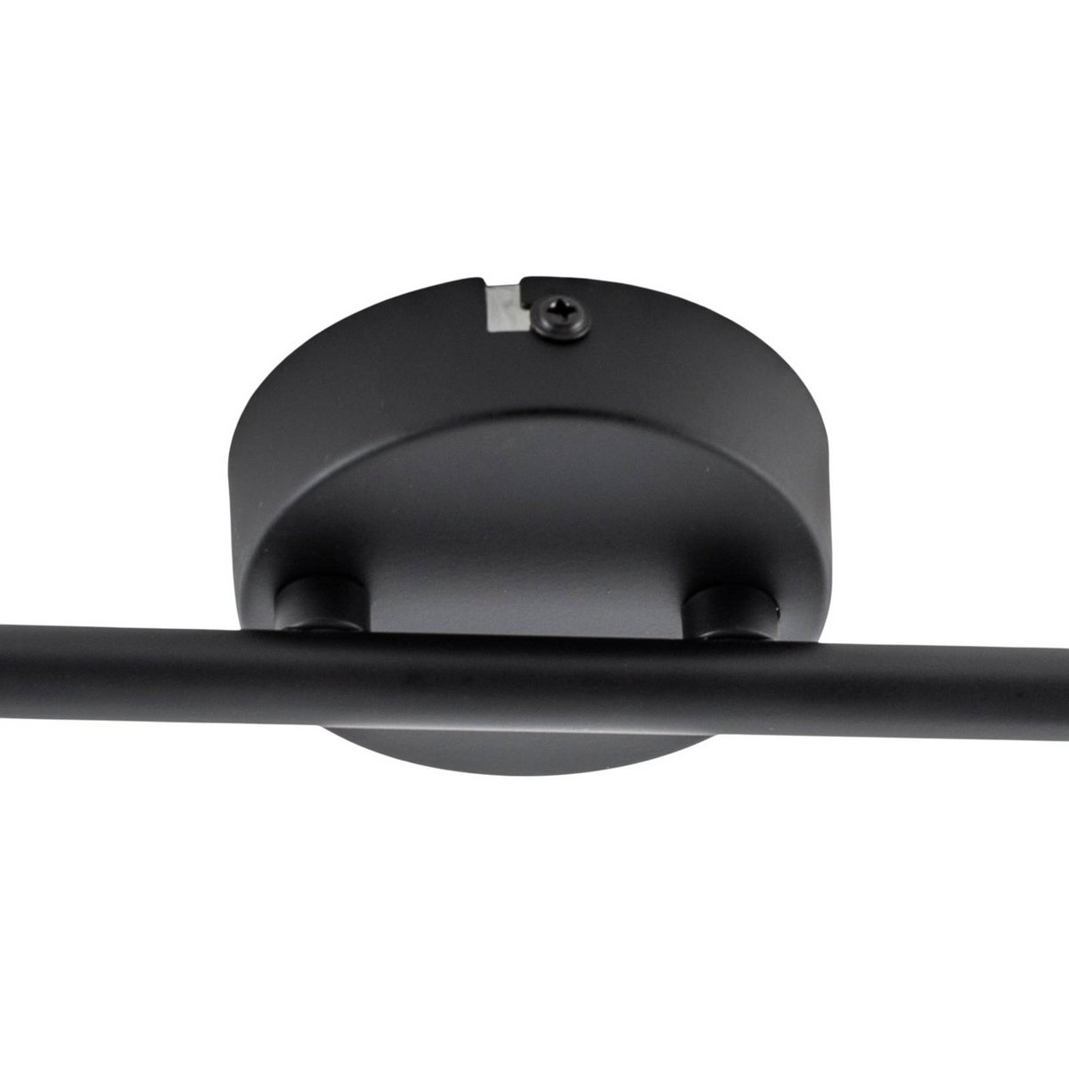 Plafonnier en métal moderne, Pendura gris fumée, noir mat, LINDBY