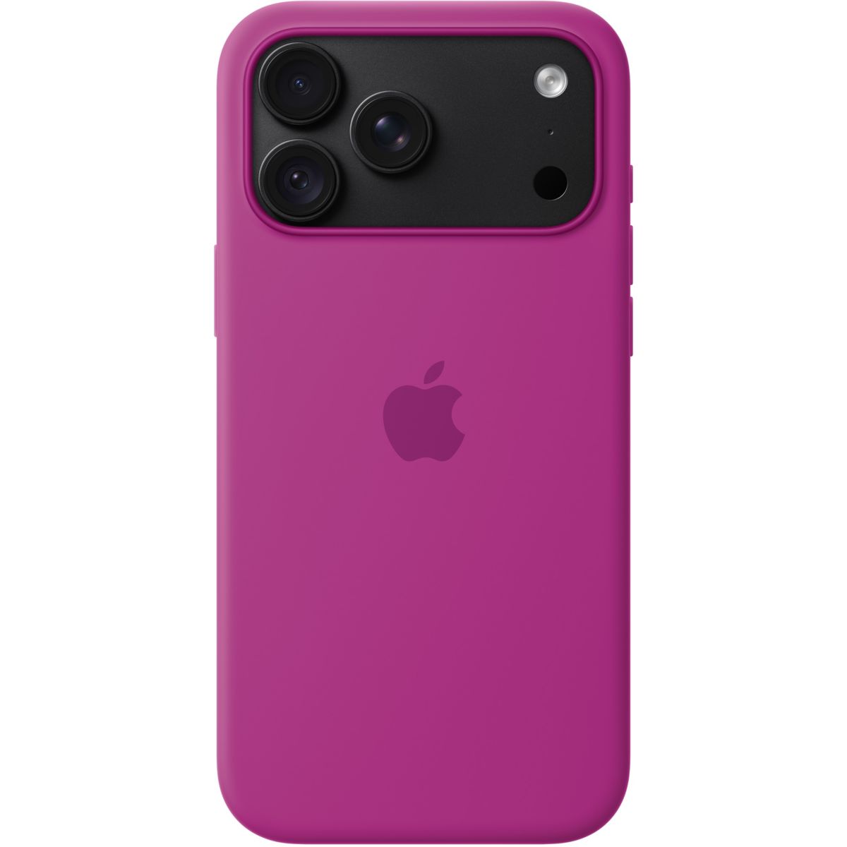 Coque iPhone 18 Pro Max Magsafe Magenta Silico couleur unique, APPLE