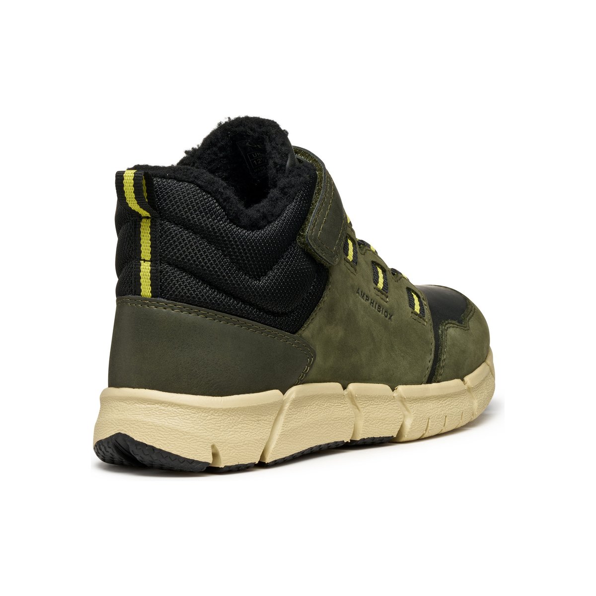 Bottes Et Bottines J FLEXYPER B ABX vert militaire/noir, GEOX