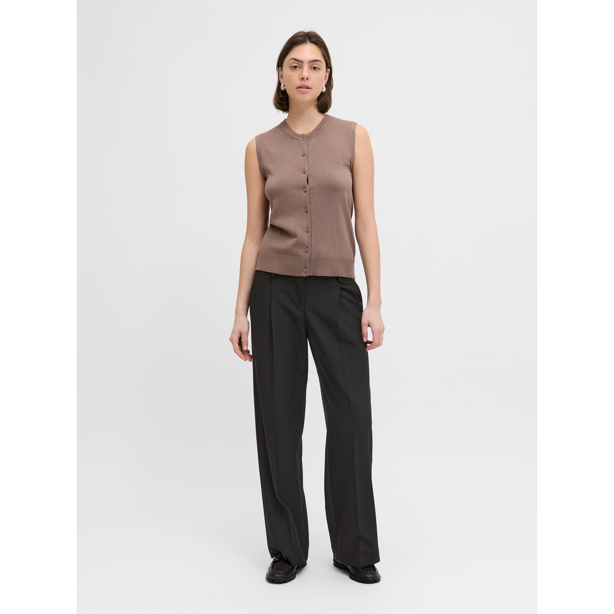 Pantalon À Jambe Large noire - black, JJXX