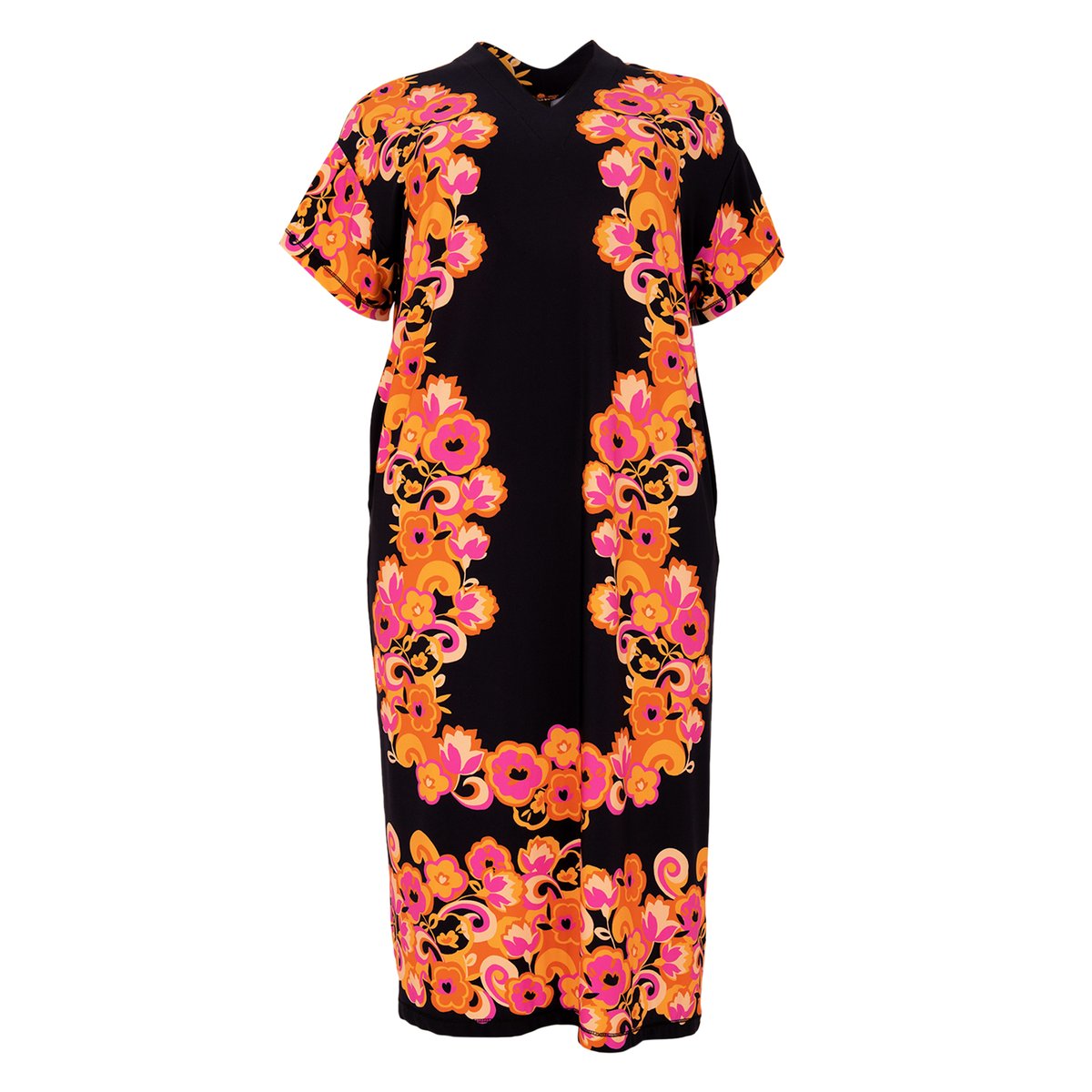 Robe imprimé / imprimée floral bleu, YOEK