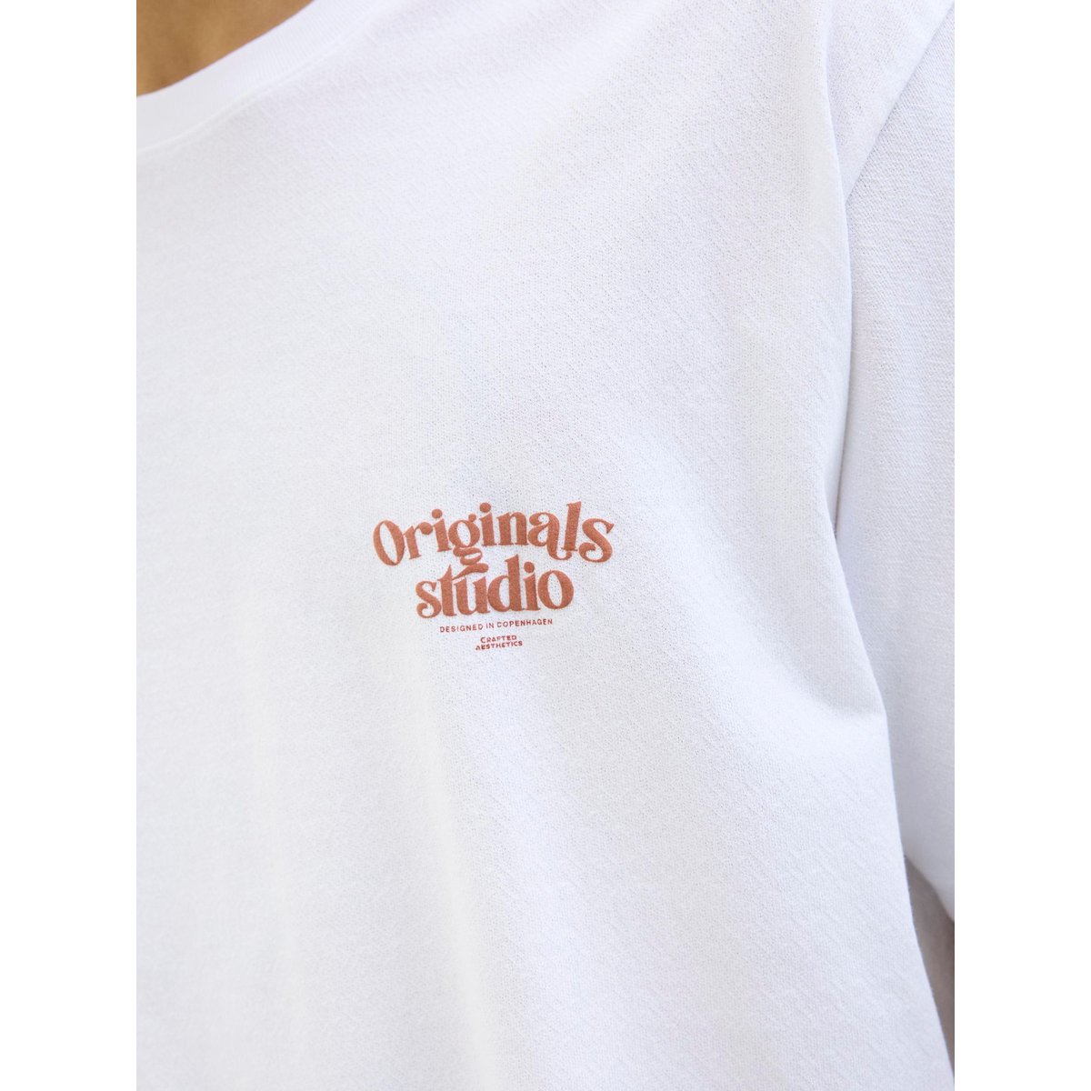 T-Shirt bright white, JACK & JONES