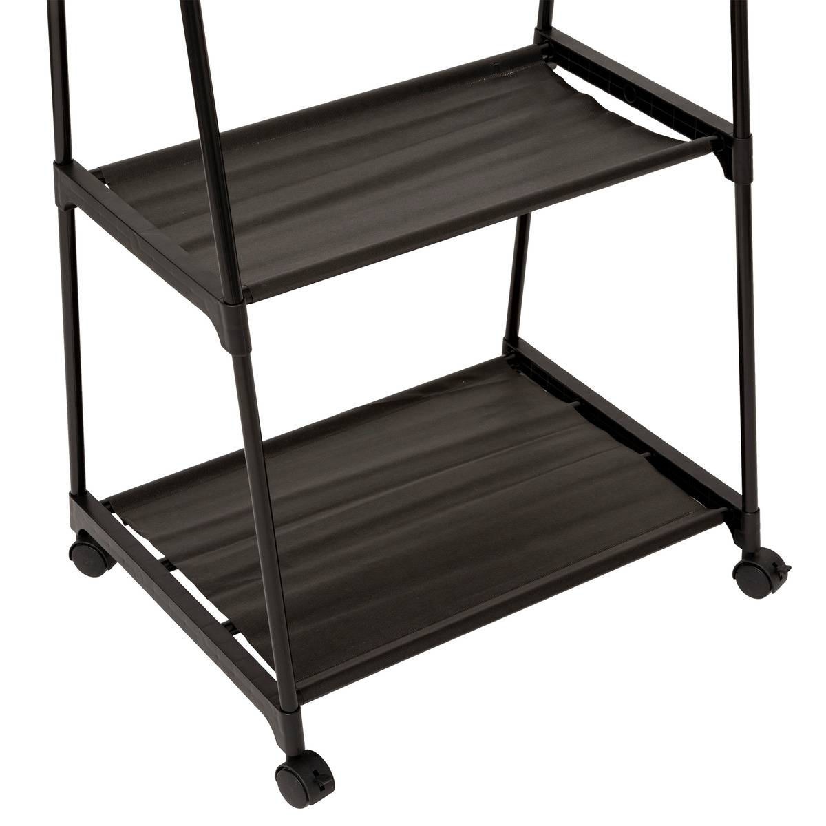 Portant à vêtements en métal INTISSA noir, 5FIVE SIMPLY SMART
