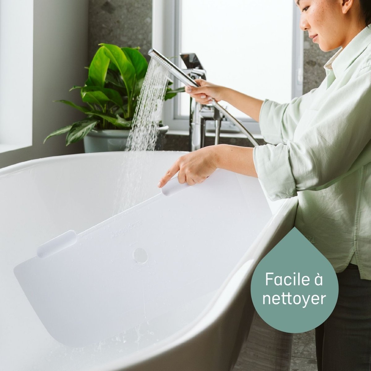 Réducteur de bain blanc, ANGELCARE