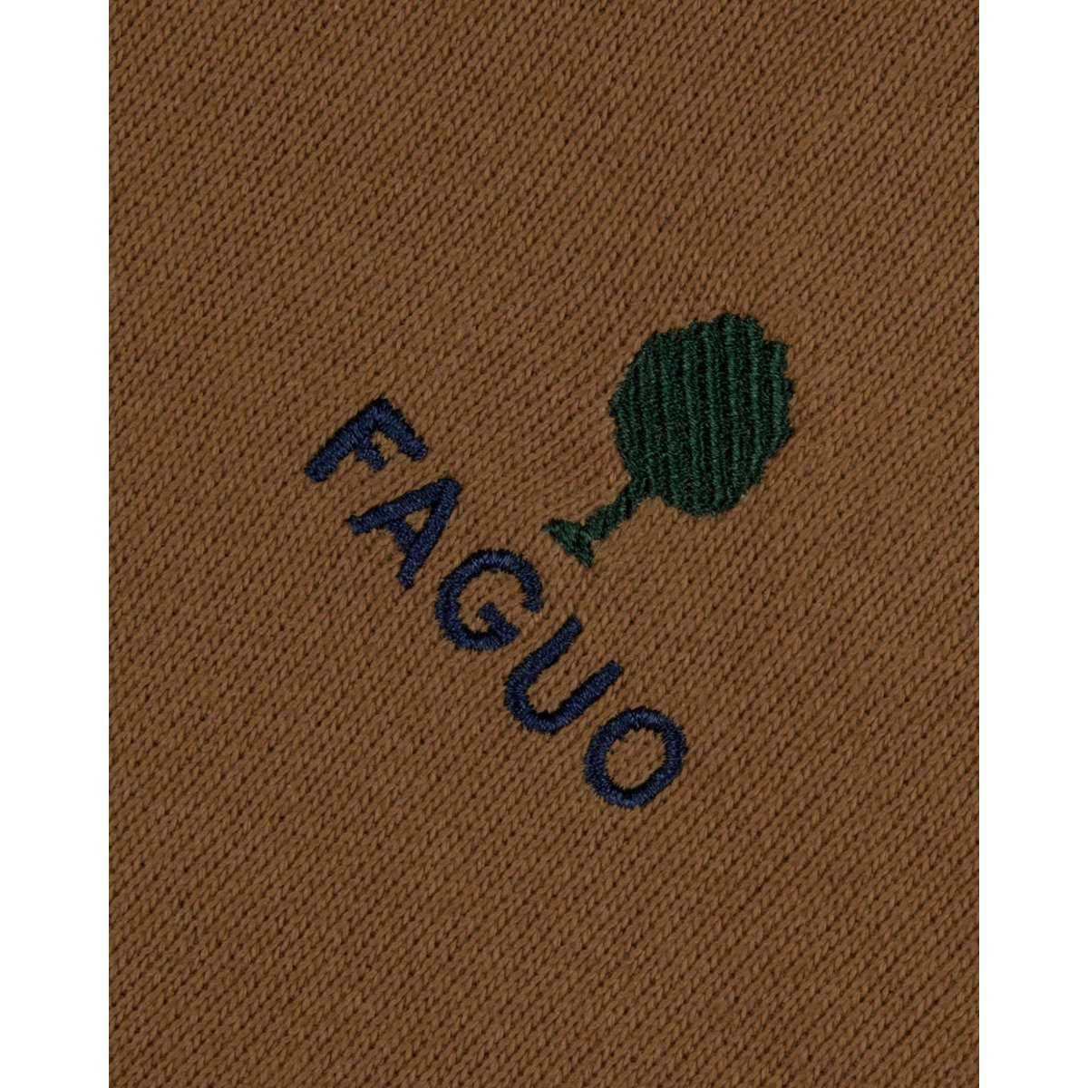 Sweat en molleton camel, FAGUO