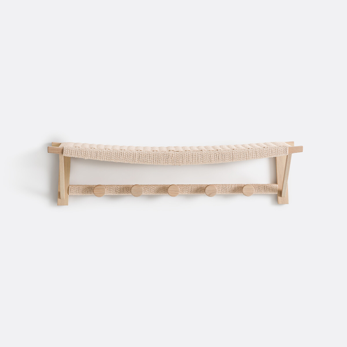 Patère murale en chêne, Kioto beige, LA REDOUTE INTERIEURS