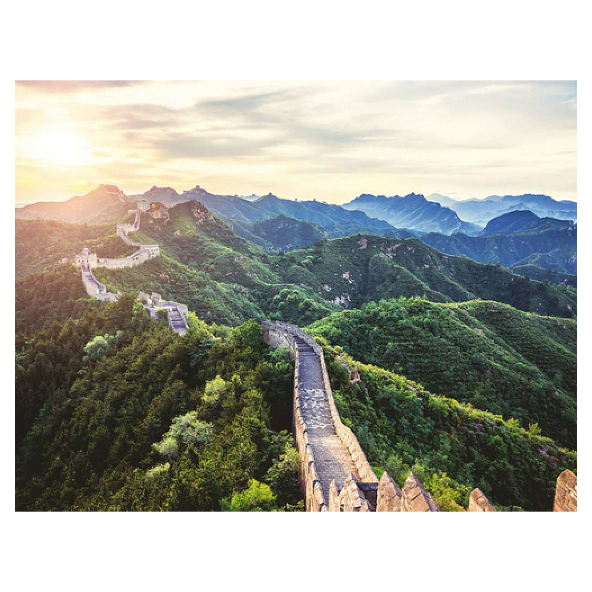 2000 p - La Grande Muraille de Chine couleur unique, RAVENSBURGER