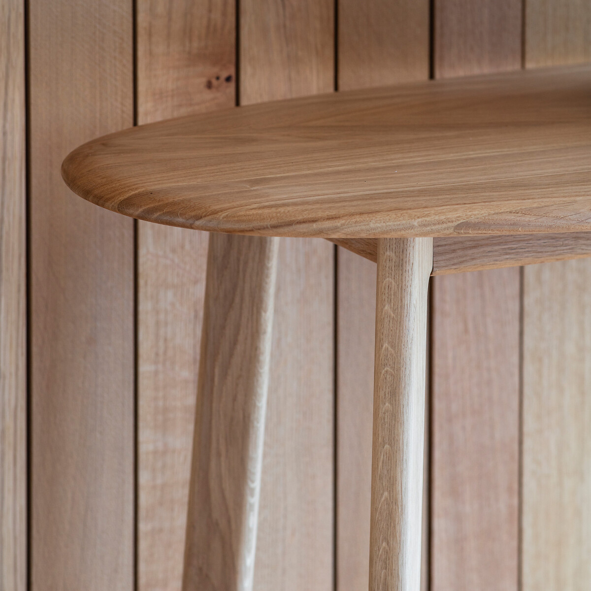 Murwara Oak Oval Console Table oak, ÉDITÉ
