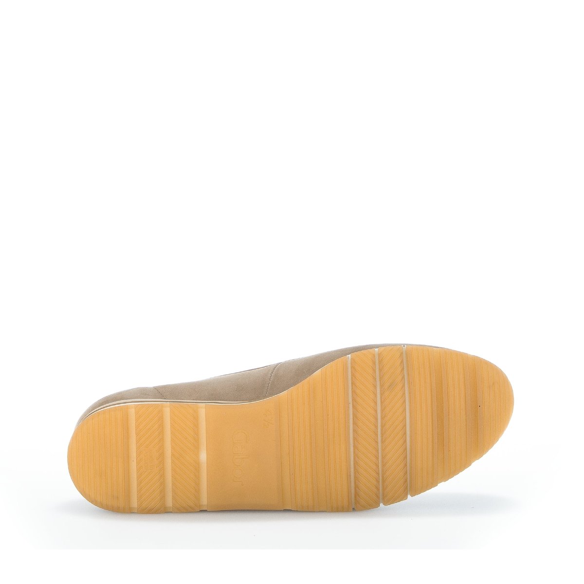 Ballerines en  à talon compensé beige, GABOR
