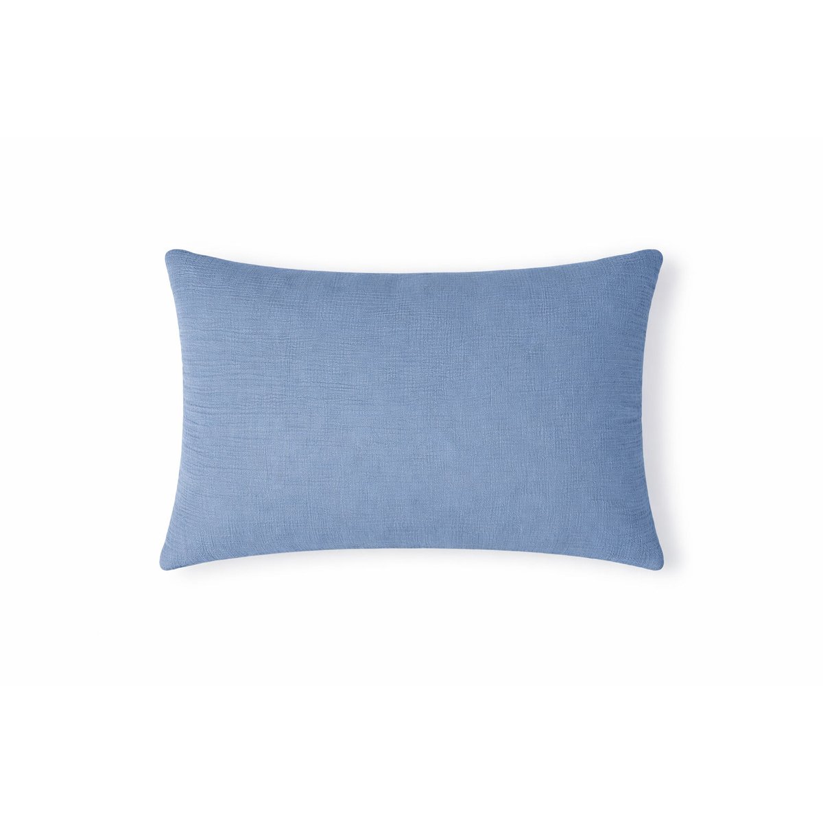 Parure + taies 50x70 gaze de coton ALMA Made in Europe bleu, FEBRONIE