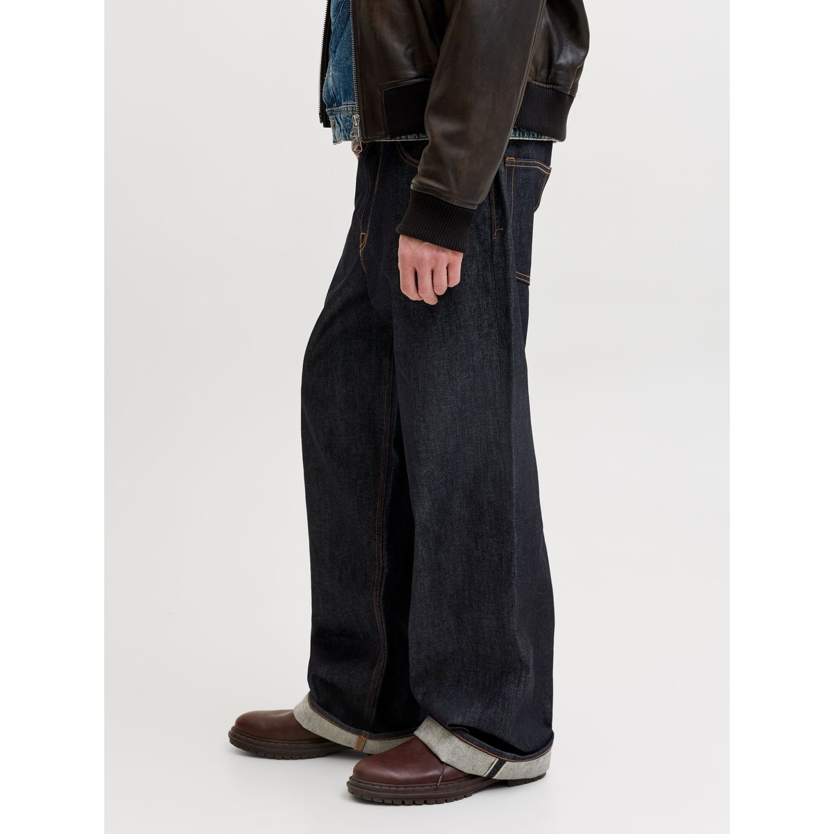 Jean À Coupe Wide blue denim, JACK & JONES