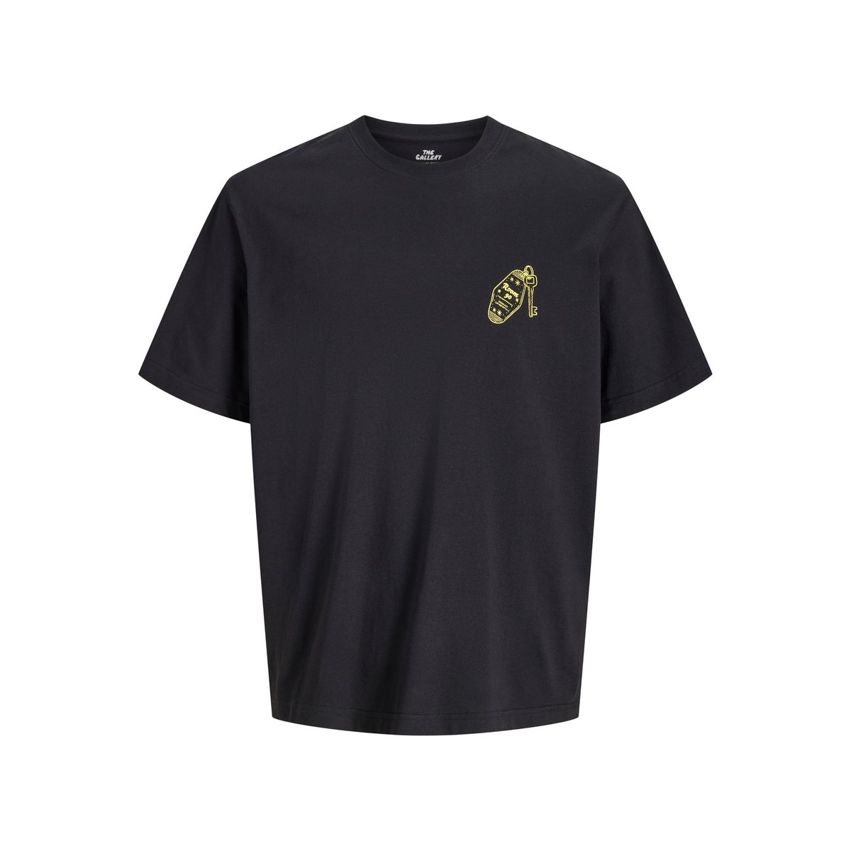 T-Shirt black 1, JACK & JONES