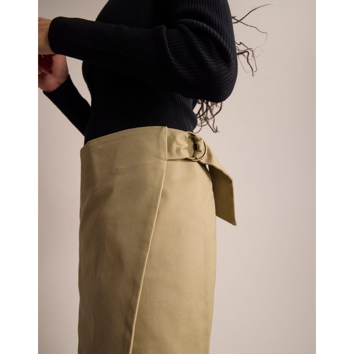 Jupe Margareth beige, INES DE LA FRESSANGE PARIS
