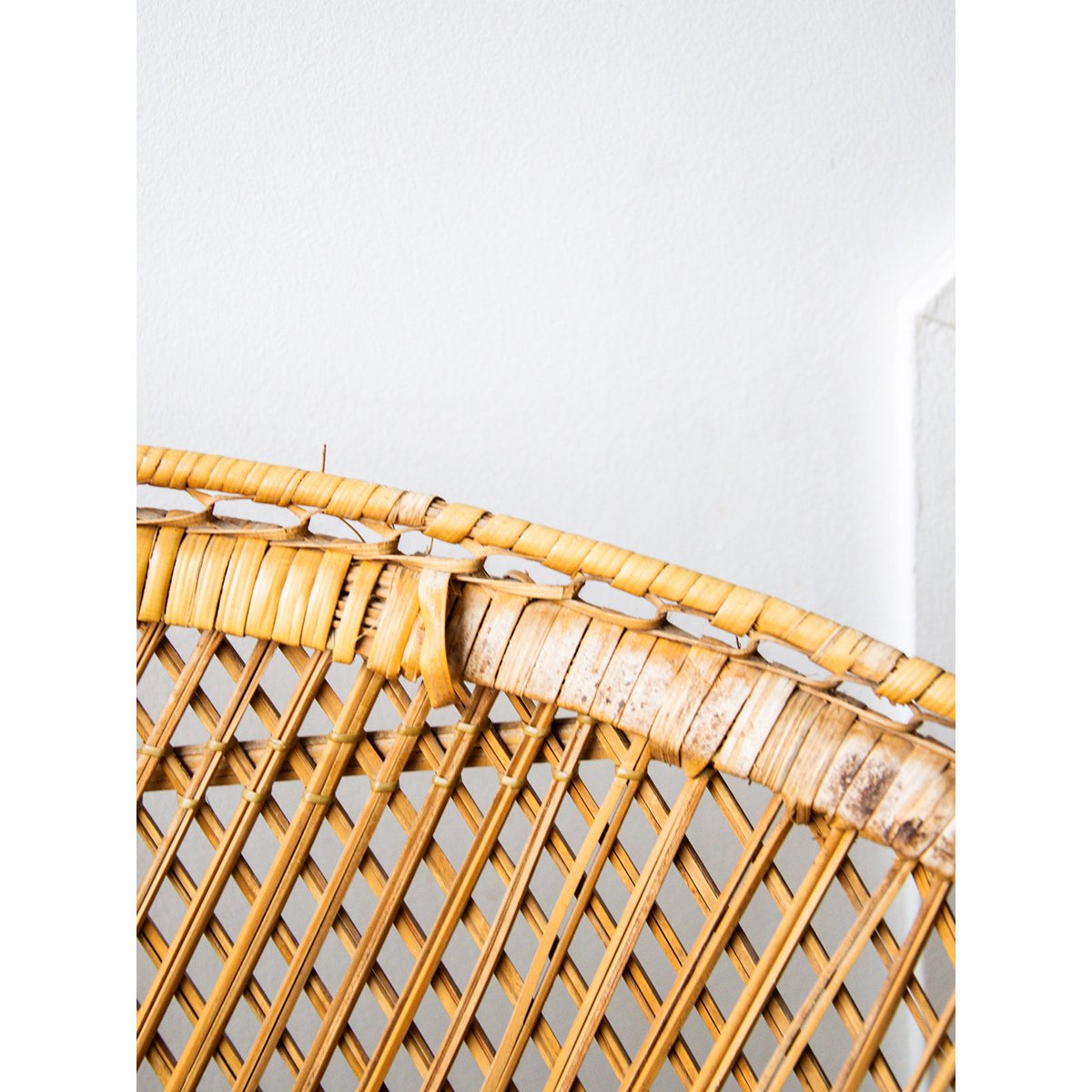 Fauteuil en rotin Ernest N°43 - Bon état bois, DEBONGOUT