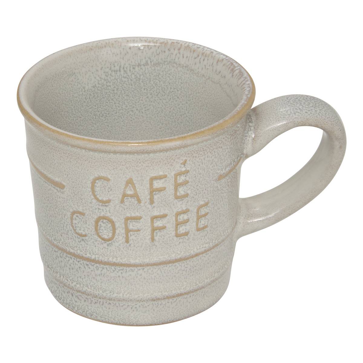 Tasse à café 8cl CAFE blanc, ATMOSPHERA