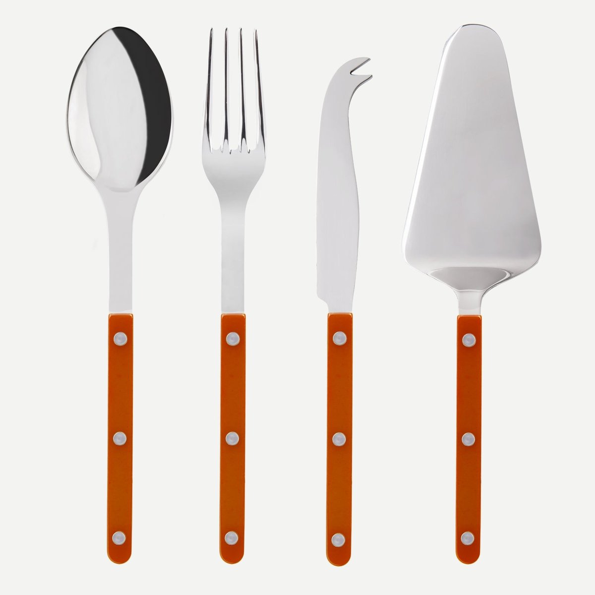 Set Les Essentiels Bistrot - ensemble de 4 couverts de service, Bistrot orange, SABRE