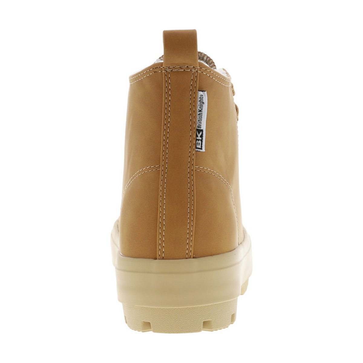 Baskets montantes coton biologique marron, BK