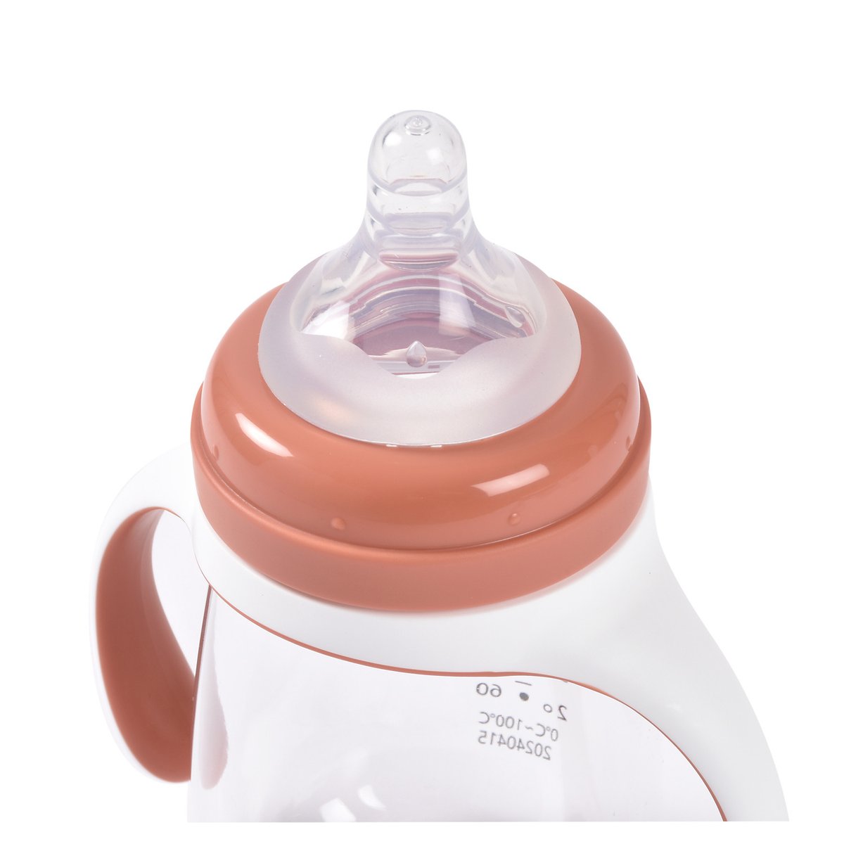 Biberon d'apprentissage 2 en 1 210 ml terracotta, BEABA
