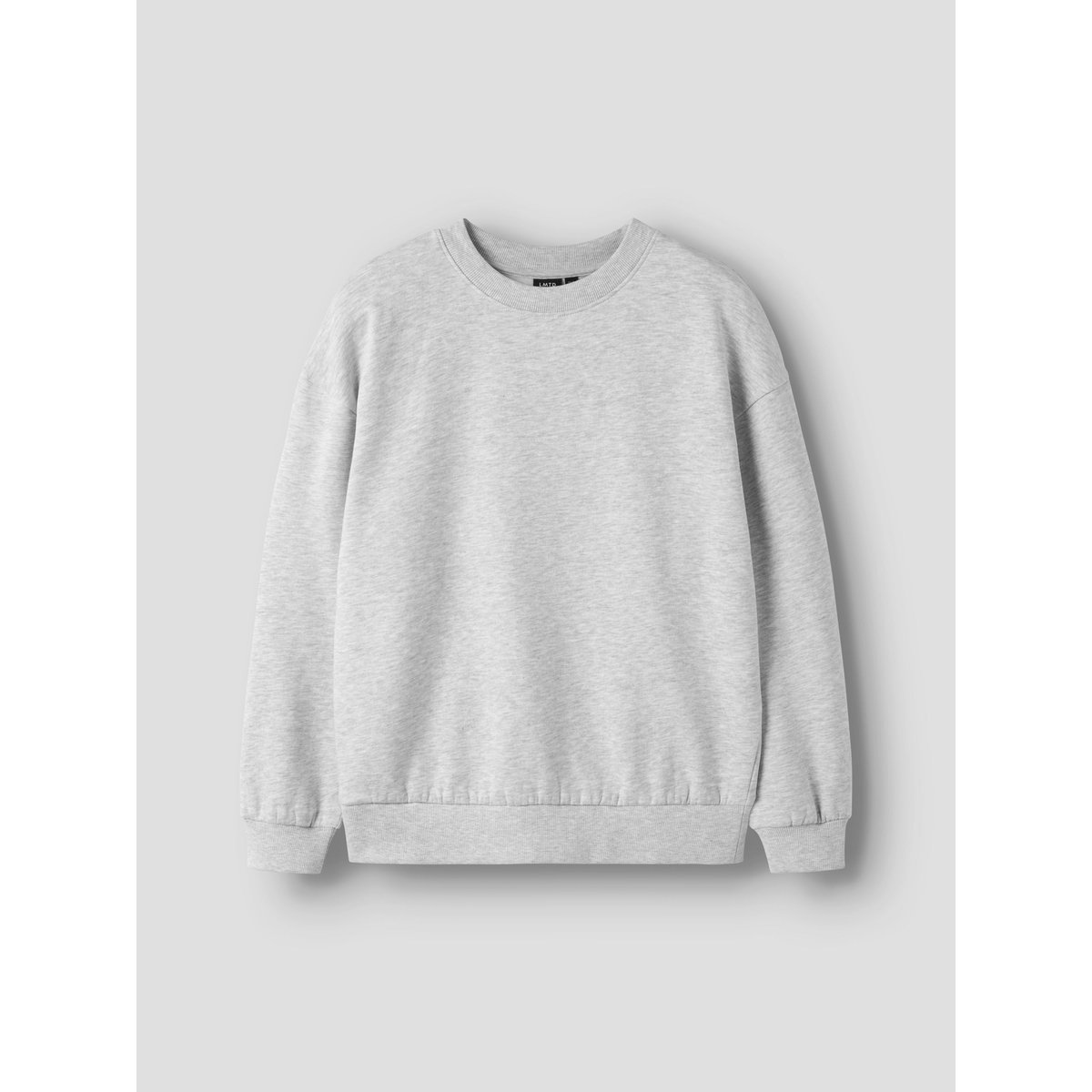 Sweat-Shirt gris - light grey melange1, NAME IT