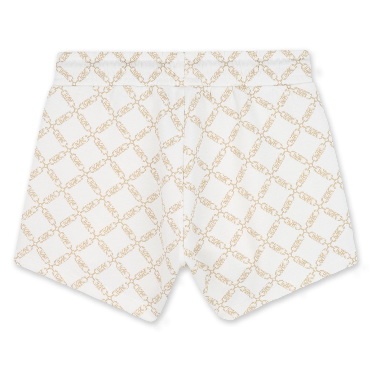 Short à taille élastiquée ecru beige, MICHAEL KORS