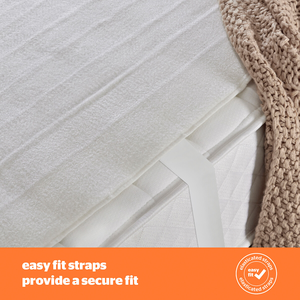 Double Yours and Mine Dual Control Electric Blanket white, SILENTNIGHT