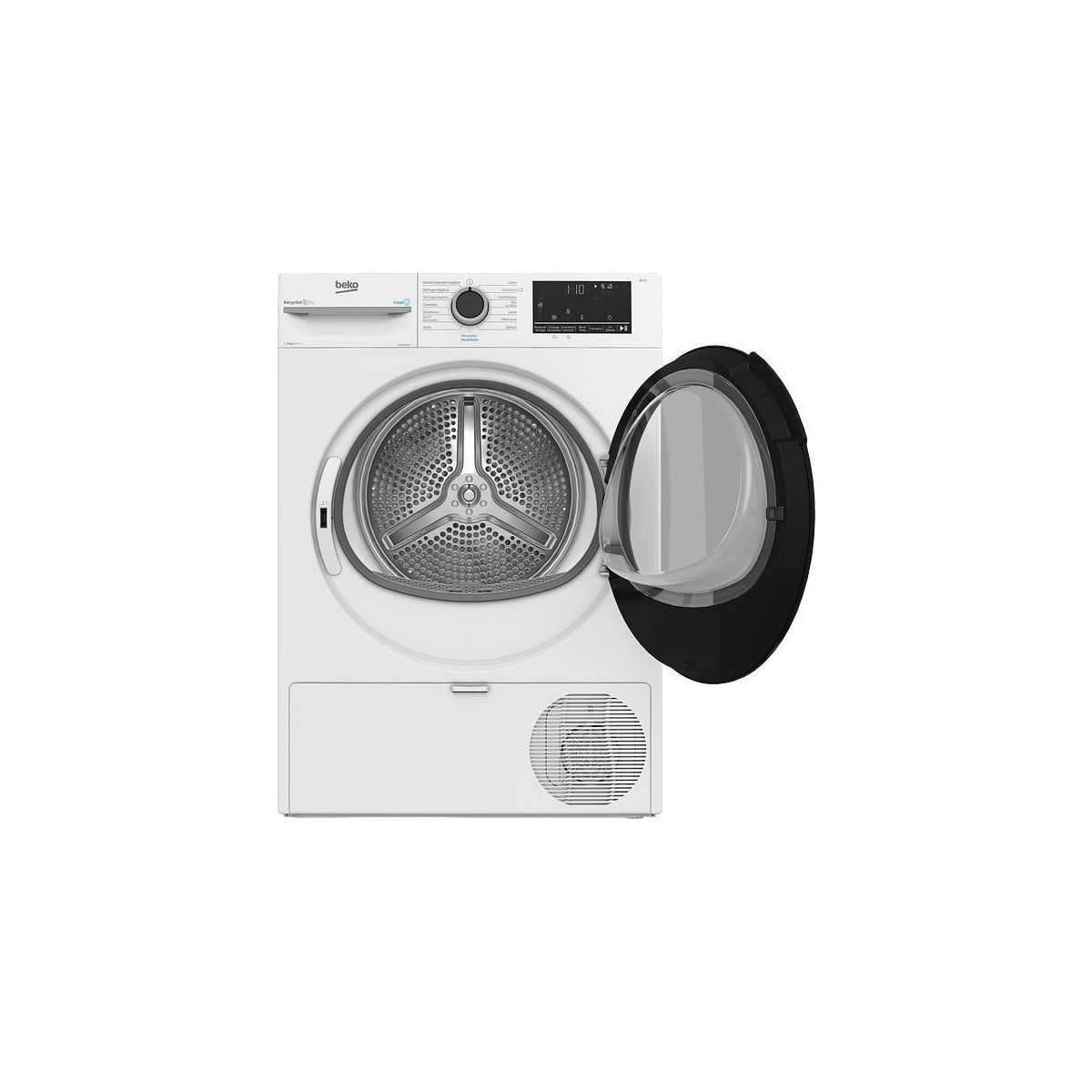 Sèche linge pompe à chaleur D3H28493W couleur unique, BEKO