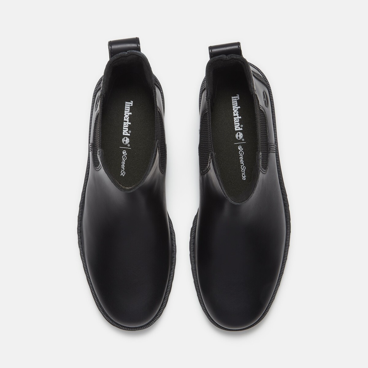 Britton Drive Mid Chelsea Leather Ankle Boots black, TIMBERLAND